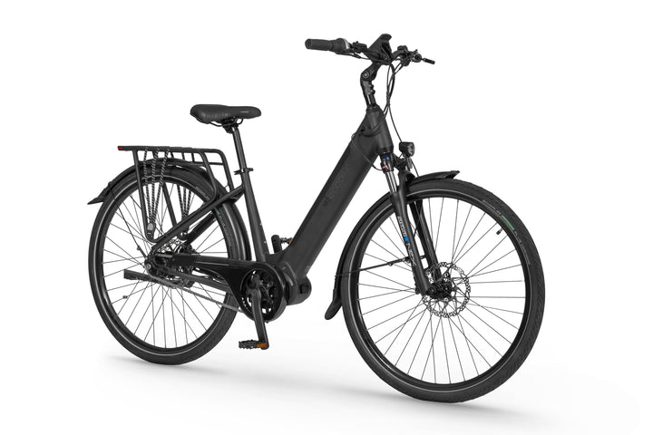 Ecobike LX Schwarz mod. 2024 - City E-Bike Unisex Pedelec, Tiefeinsteiger, Ananda Motor