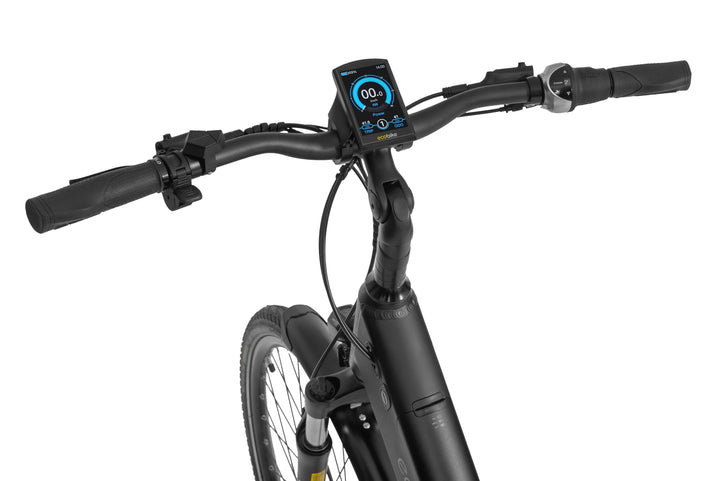 Ecobike LX Schwarz mod. 2024 - City E-Bike Unisex Pedelec, Tiefeinsteiger, Ananda Motor