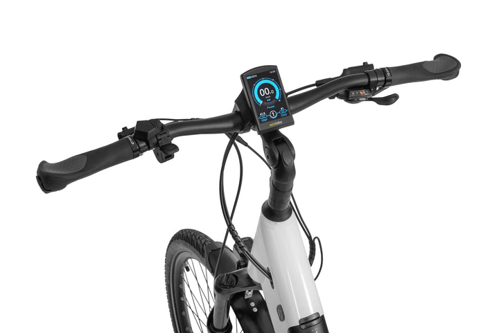 Ecobike LX 300 Weiss - Trekking E-Bike Damen Pedelec, Tiefeinsteiger, Ananda Motor