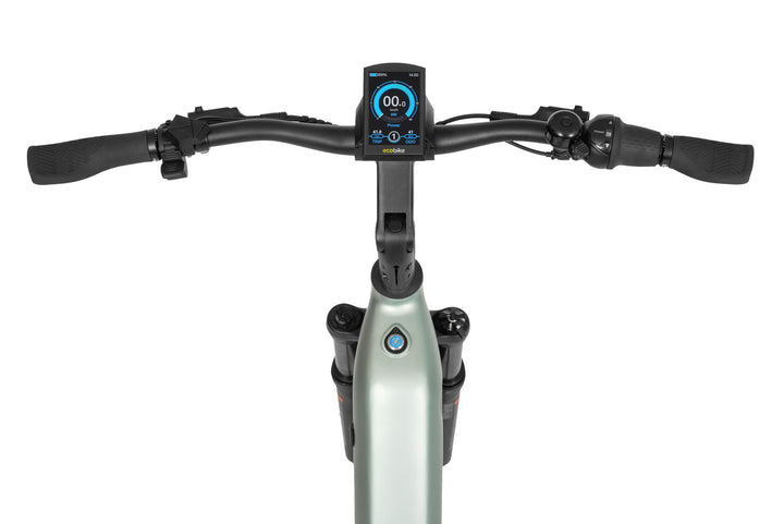Ecobike LX 400 Silber City E-Bike PedelecL, Nabenschaltung, Mittelmotor, Riemenantrieb Gates, Ananda 80Nm