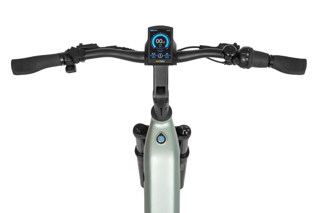 Ecobike LX 400 Silber - City E-Bike Pedelec