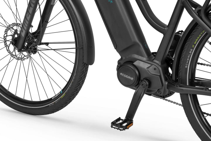 Ecobike LX 500 Graphite/Mint - Trekking E-Bike Pedelec, Ananda 130Nm
