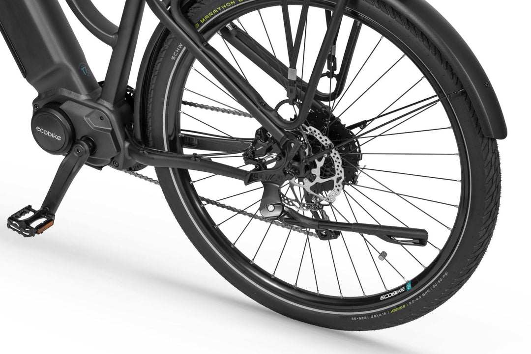 Ecobike LX 500 Graphite/Mint - Trekking E-Bike Pedelec, Ananda 130Nm