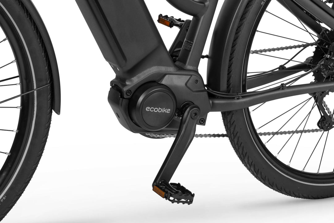 Ecobike LX 500 Graphite/Mint - Trekking E-Bike Pedelec, Ananda 130Nm