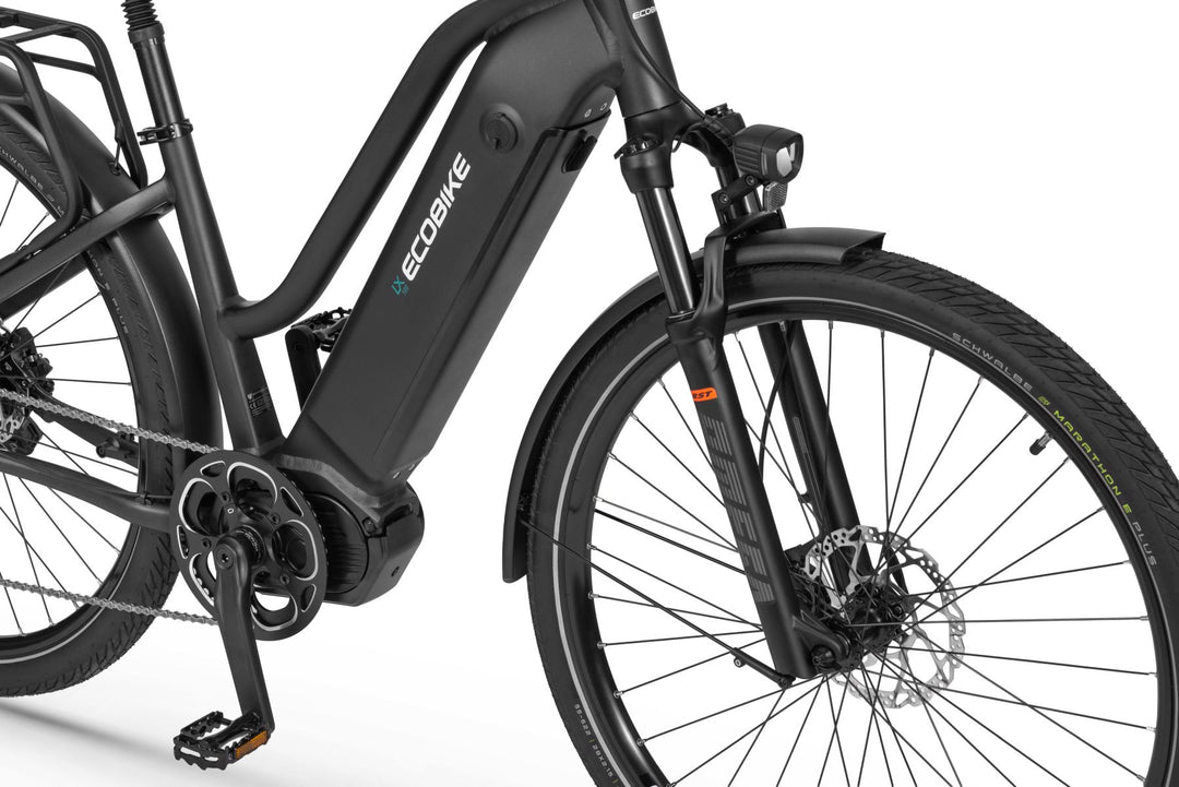 Ecobike LX 500 Graphite/Mint - Trekking E-Bike Pedelec, Ananda 130Nm