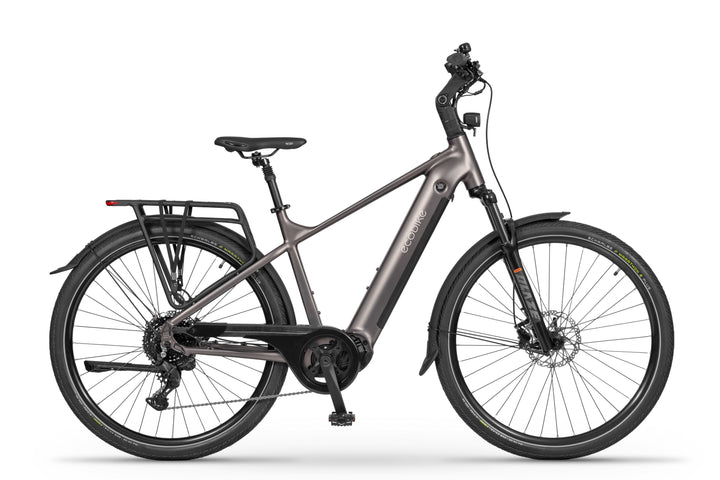 Ecobike MX 300 Golden Grey 2026 – Trekking E-Bike Herren mit Bafang 100 Nm