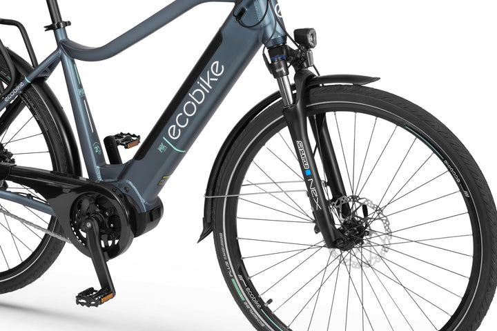 Ecobike MX Blau - City E-Bike Herren Pedelec