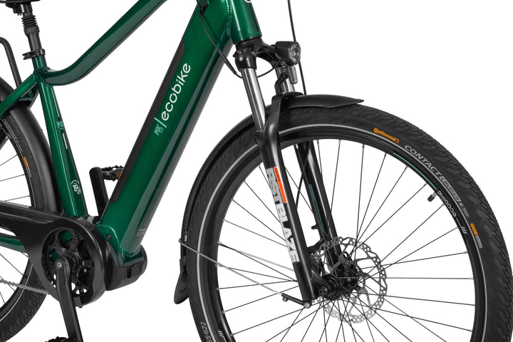 Ecobike MX 300 Grün 19"- Trekking E-Bike Herren Pedelec, Ananda Motor