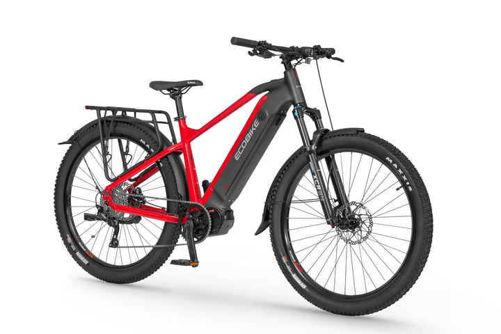 Ecobike RX 500 SUV Rot - Herren-Damen SUV E-Bike Pedelec, Ananda Motor