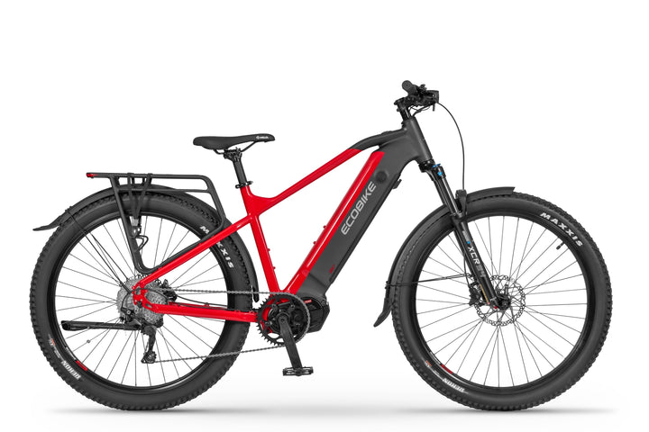 Ecobike RX 500 SUV Rot - Herren-Damen SUV E-Bike Pedelec, Ananda Motor