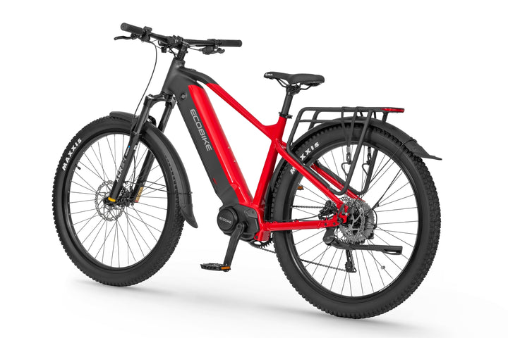 Ecobike RX 500 SUV Rot - Herren-Damen SUV E-Bike Pedelec, Ananda Motor