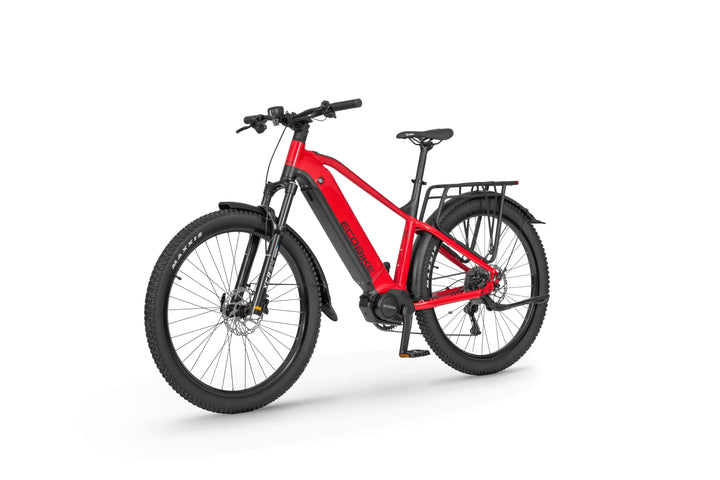 Ecobike RX 500 SUV V3 Rot/Blau 17" 19" 21" Herren-Damen SUV E-Bike Pedelec, Ananda 130NM, Akku 720-960WH, Mod.2025