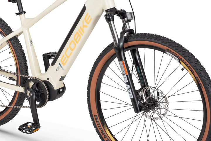 Ecobike SX 300 Sand 18"-Mountainbike E-Bike Damen Pedelec, Ananda Motor