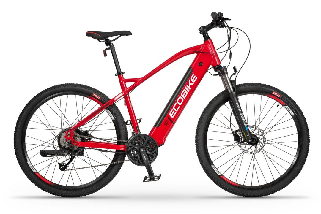 Ecobike SX 4 Rot 19"- Damen E-bike Mountainbike Pedelec, Bafang Motor