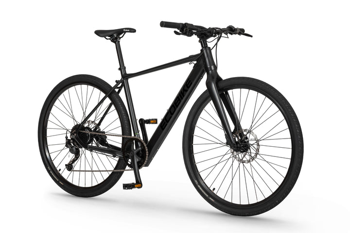 Ecobike URBAN Schwarz 19" - Fitness E-bike Herren Pedelec, Bafang Motor