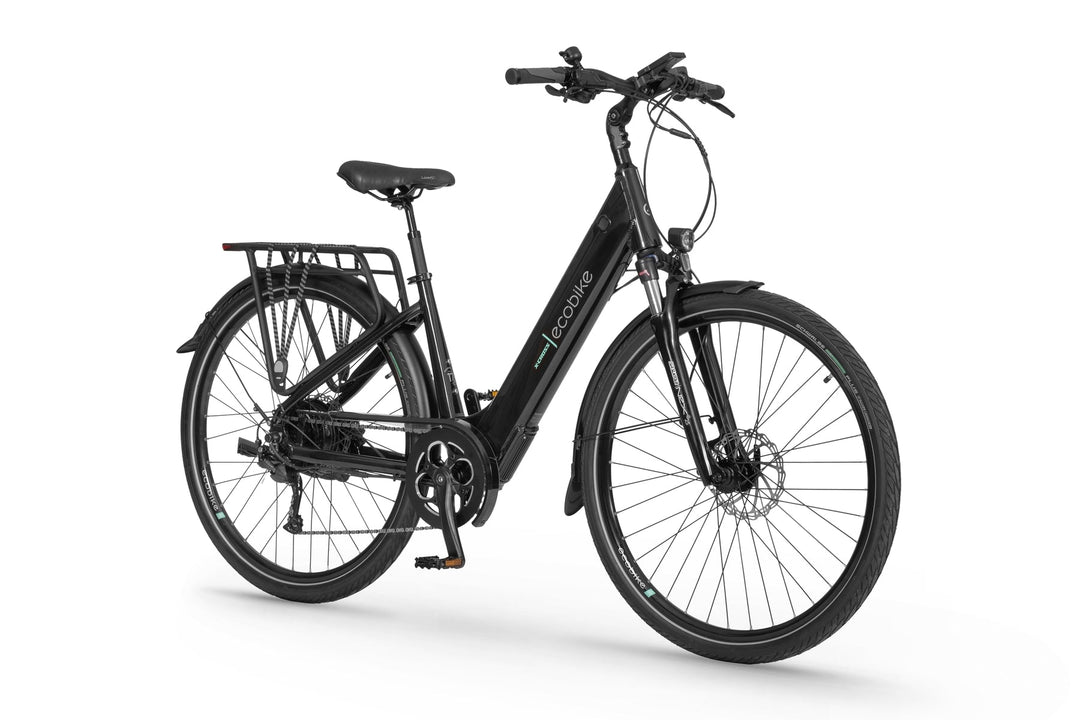 Ecobike X-Cross Black 2026 – Trekking E-Bike mit Bafang Heckmotor