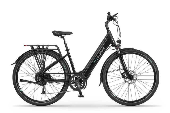 Ecobike X-Cross Black 2026 – Trekking E-Bike mit Bafang Heckmotor
