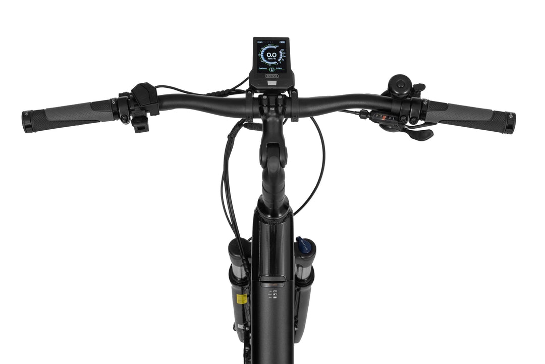 Ecobike X-Cross Black 2026 – Trekking E-Bike mit Bafang Heckmotor