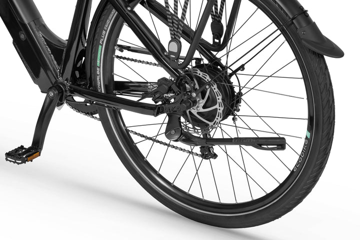 Ecobike X-Cross Black 2026 – Trekking E-Bike mit Bafang Heckmotor