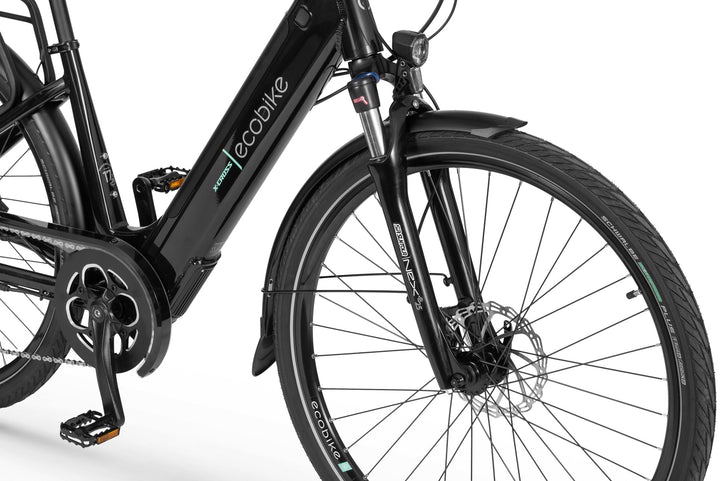 Ecobike X-Cross Black 2026 – Trekking E-Bike mit Bafang Heckmotor