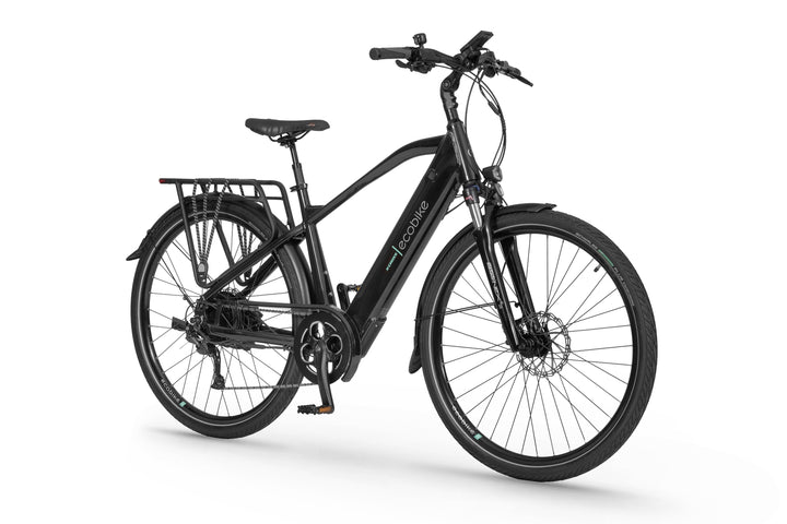 Ecobike X-CROSS M Schwarz Trekking E-Bike Herren Pedelec, Bafang Motor