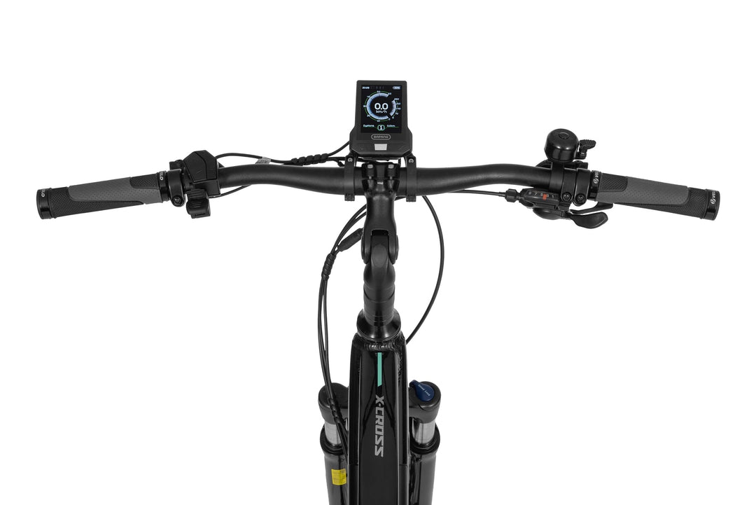 e bike trekking cross herren Ecobike X-Cross M Black 2026 | Trekking XL